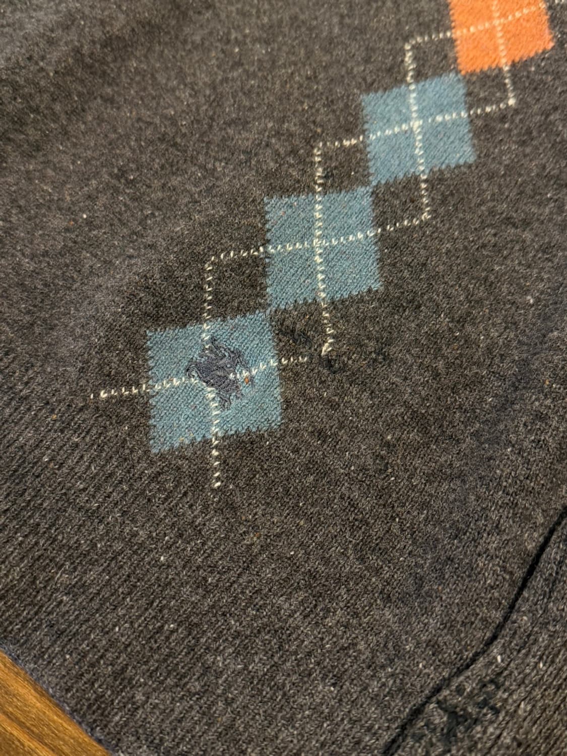 버버리 아가일 니트 55~66 상품이미지9