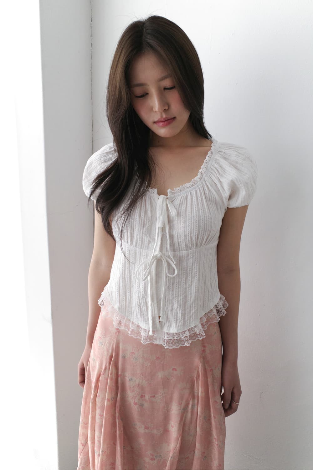jillstuart) flower tuck skirt 상품이미지2