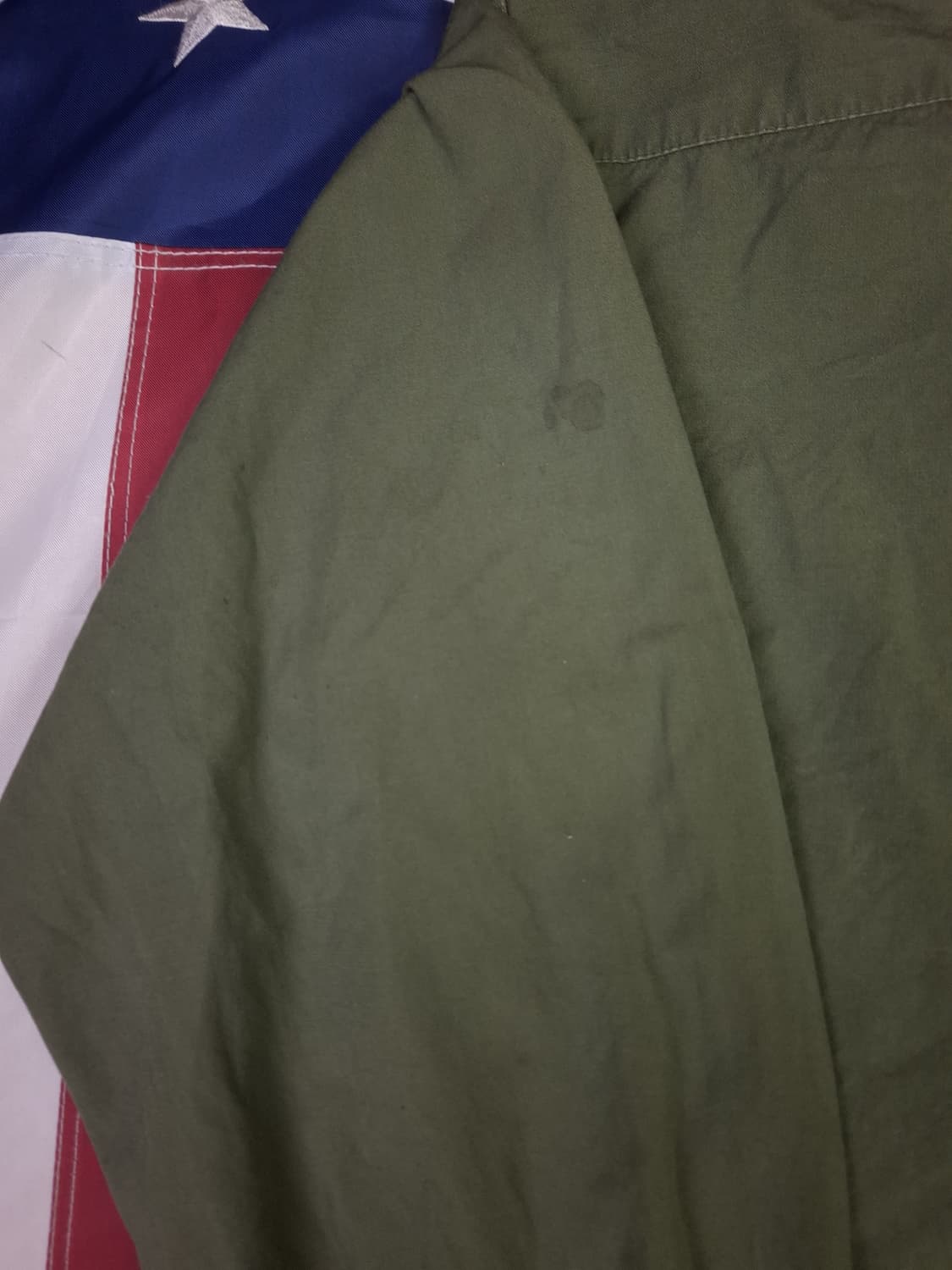 오리지날 60's 베트남전 포플린원단 정글 퍼티그 상품이미지9