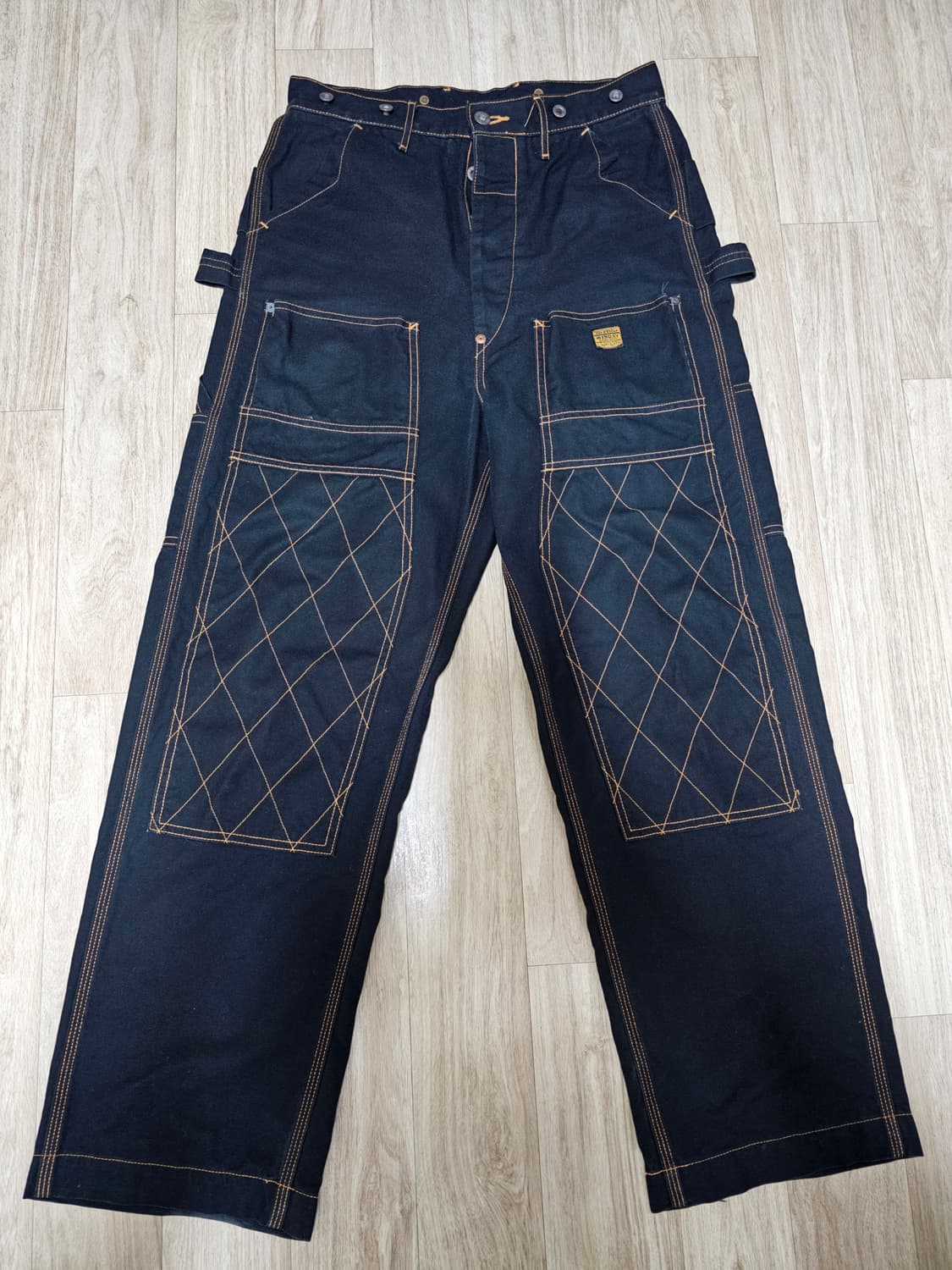 (판매) 캐피탈 럼버 팬츠 블랙 1사이즈 상품이미지2