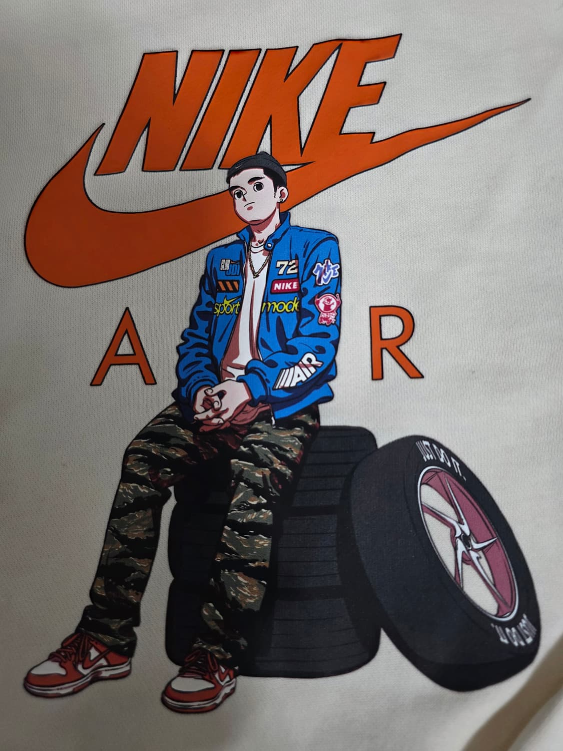 나이키 NSW 프렌치 테리 크루넥 맨투맨 L 상품이미지3