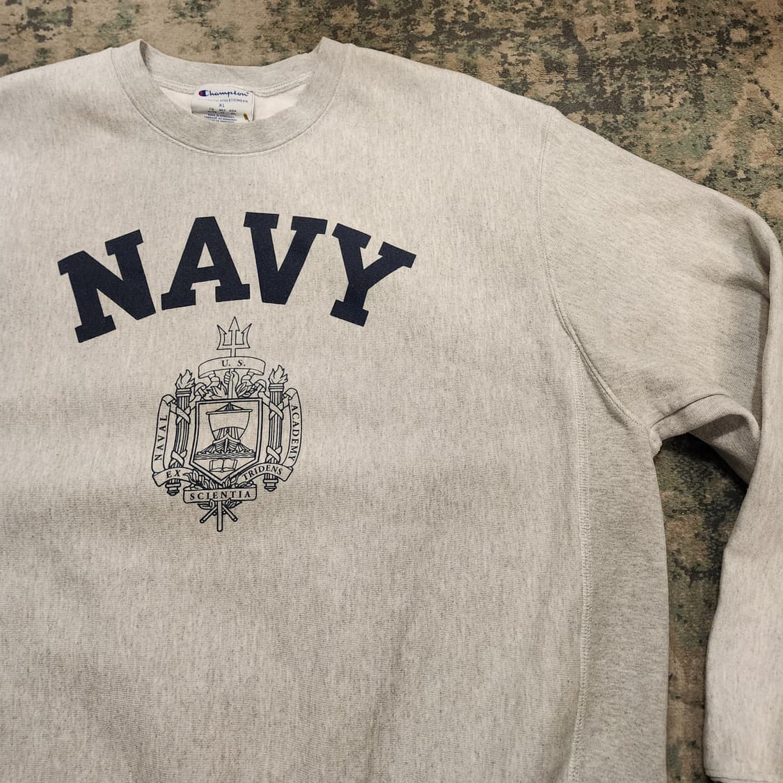 챔피온 리버스위브 US NAVY 스웻셔츠 상품이미지3