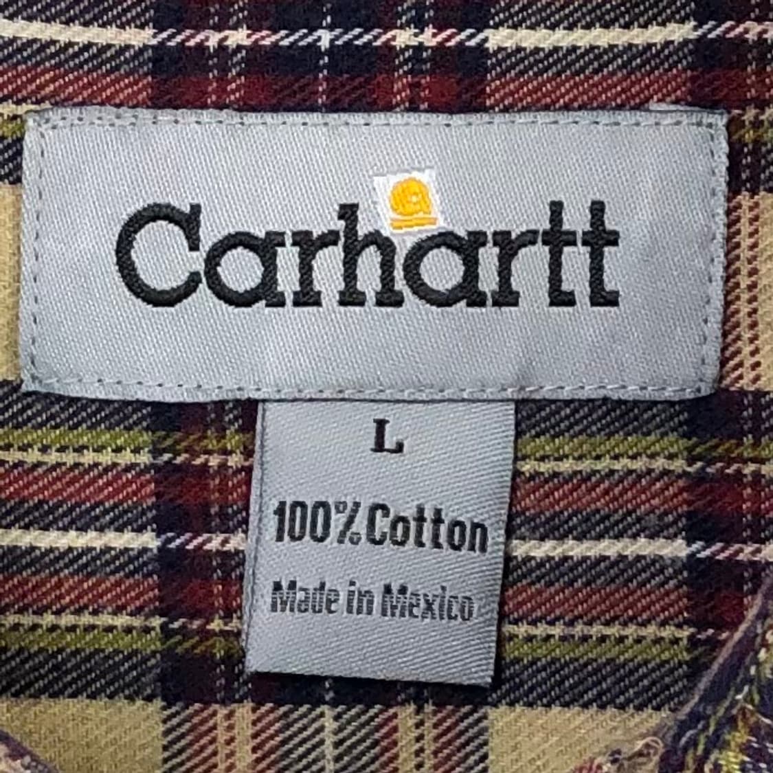 XL 칼하트 체크 남방 상품이미지3