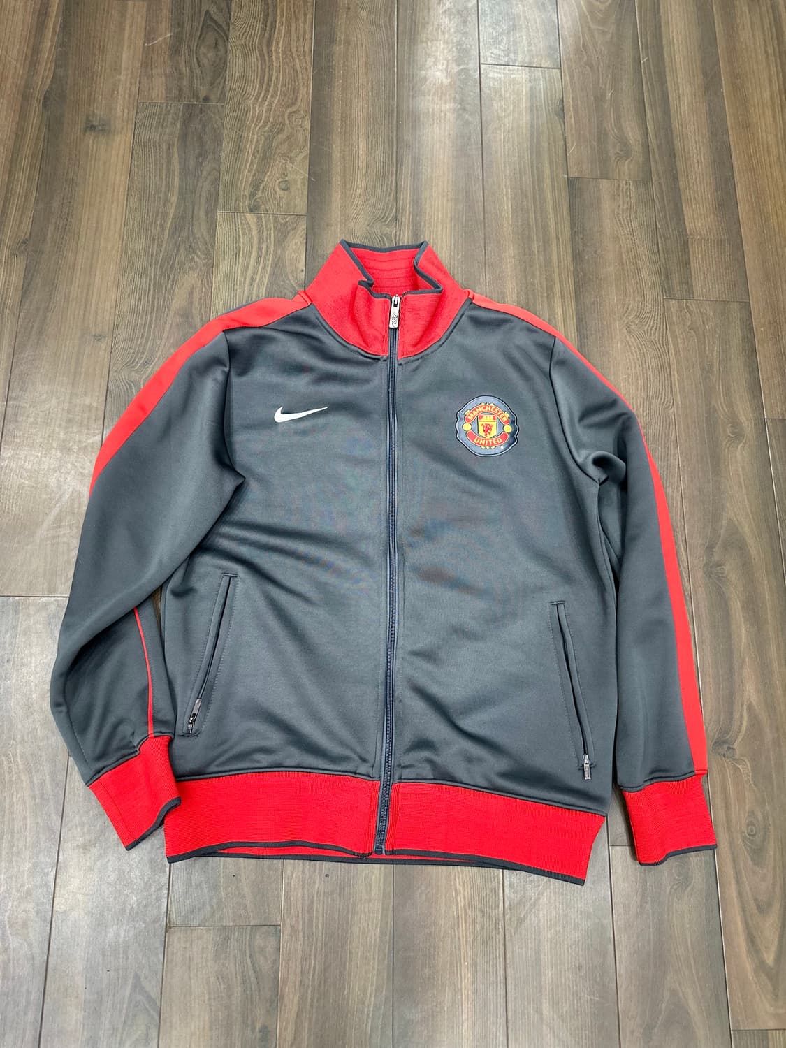 S) 나이키 맨유 맨체스터 유나이티드 트랙탑 져지 집업 저지 상품이미지1