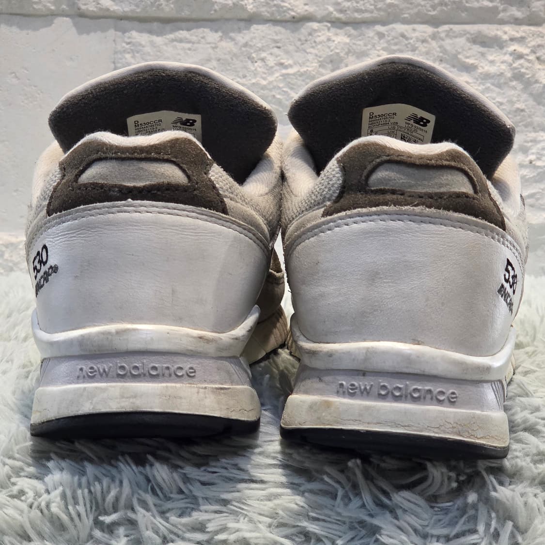 1w-10:뉴발란스 530 화이트그레이 24cm(2번사진확인)금액15 상품이미지4