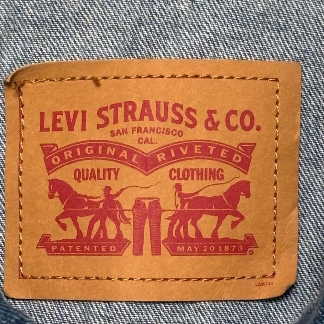LEVI'S 데님 조끼 베스트 L 상품이미지4