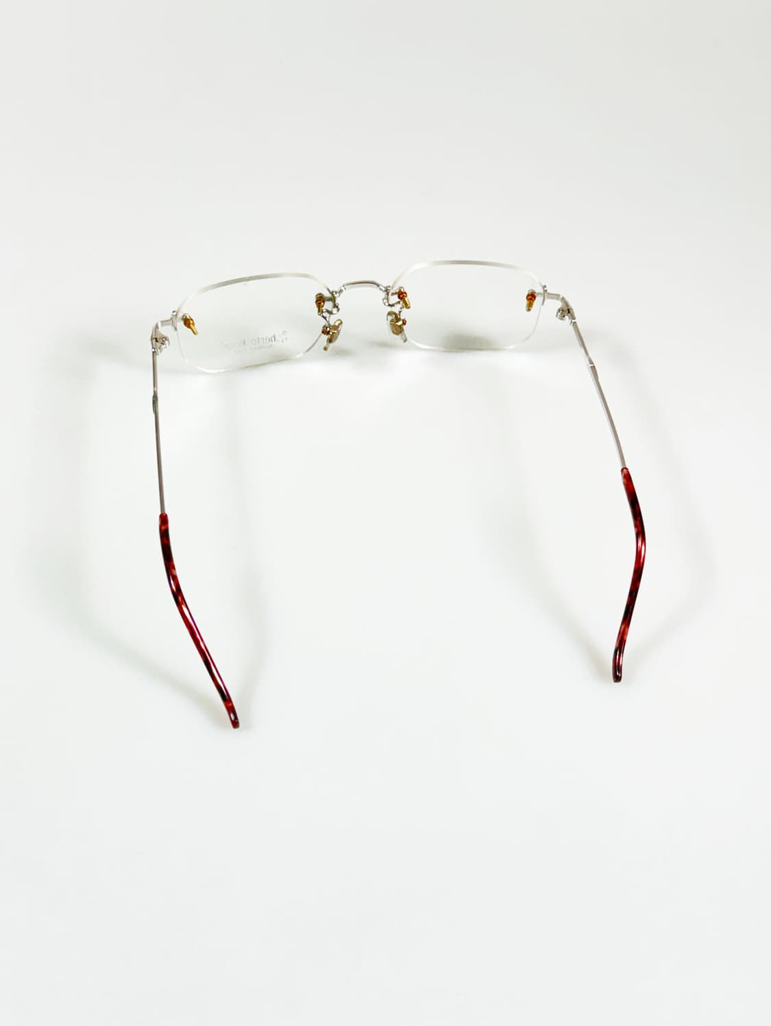 ROBERTO MOCALI 무테 스퀘어 티타늄 빈티지 안경 상품이미지5