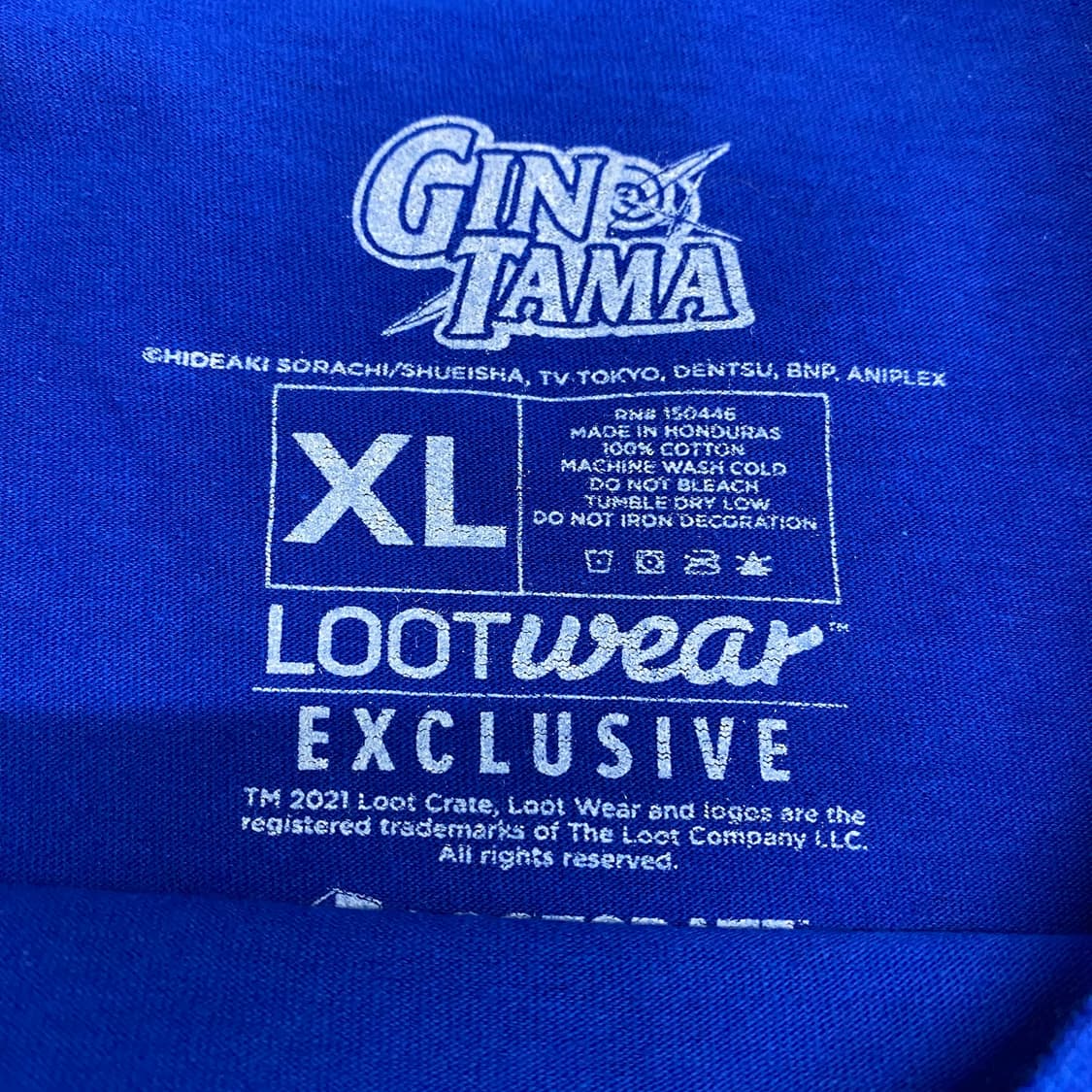 은혼 긴토키 오피셜 애니메이션 티셔츠 상품이미지3