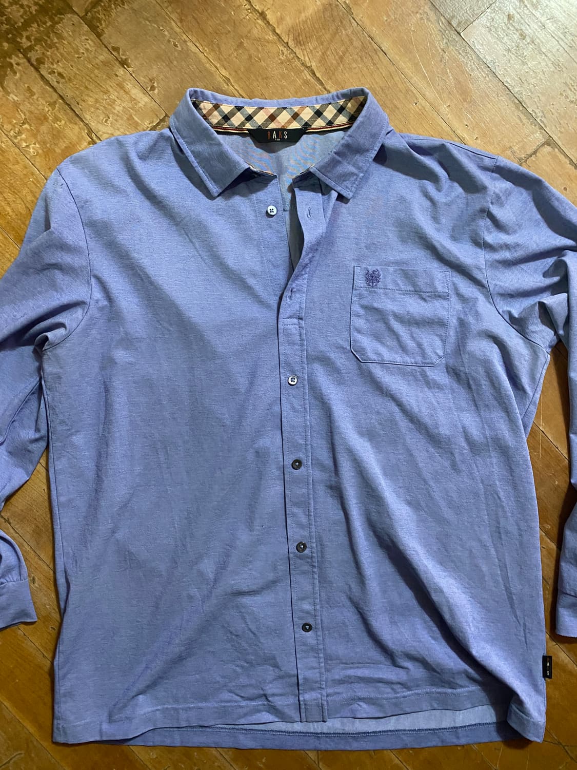 닥스 남성 셔츠형 버튼다운 티셔츠 110 상품이미지1