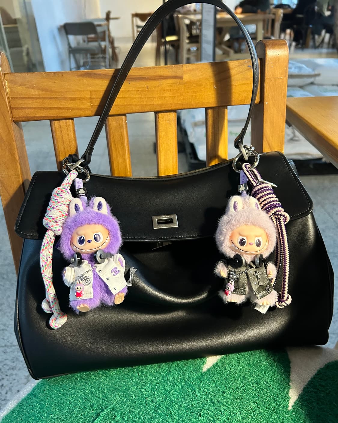 🐰미니라부부 내 마음속 비밀번호”M”커스텀키링 상품이미지7