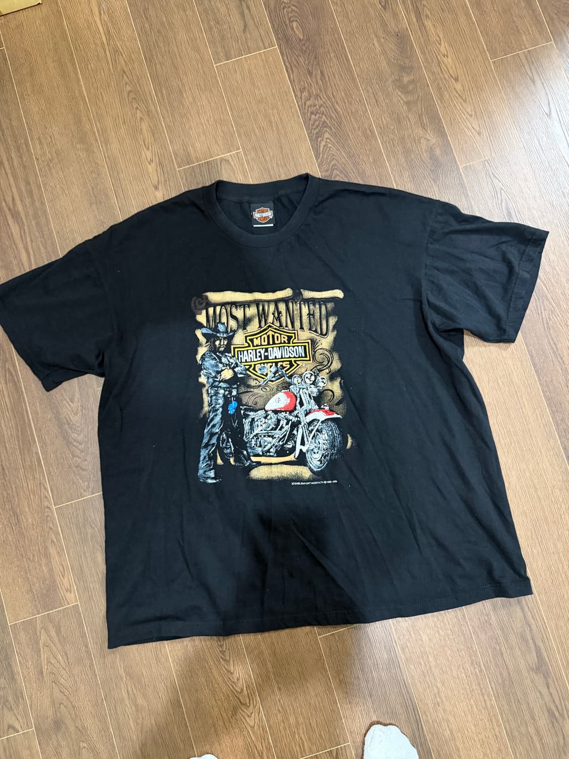 (XL) 90s USA Made 할리데이비슨 반팔 티셔츠 상품이미지1