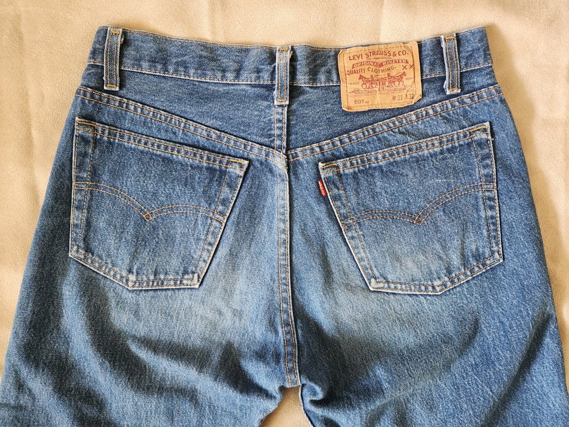 90s 빈티지 Levi's 리바이스 501 USA  W31 상품이미지5