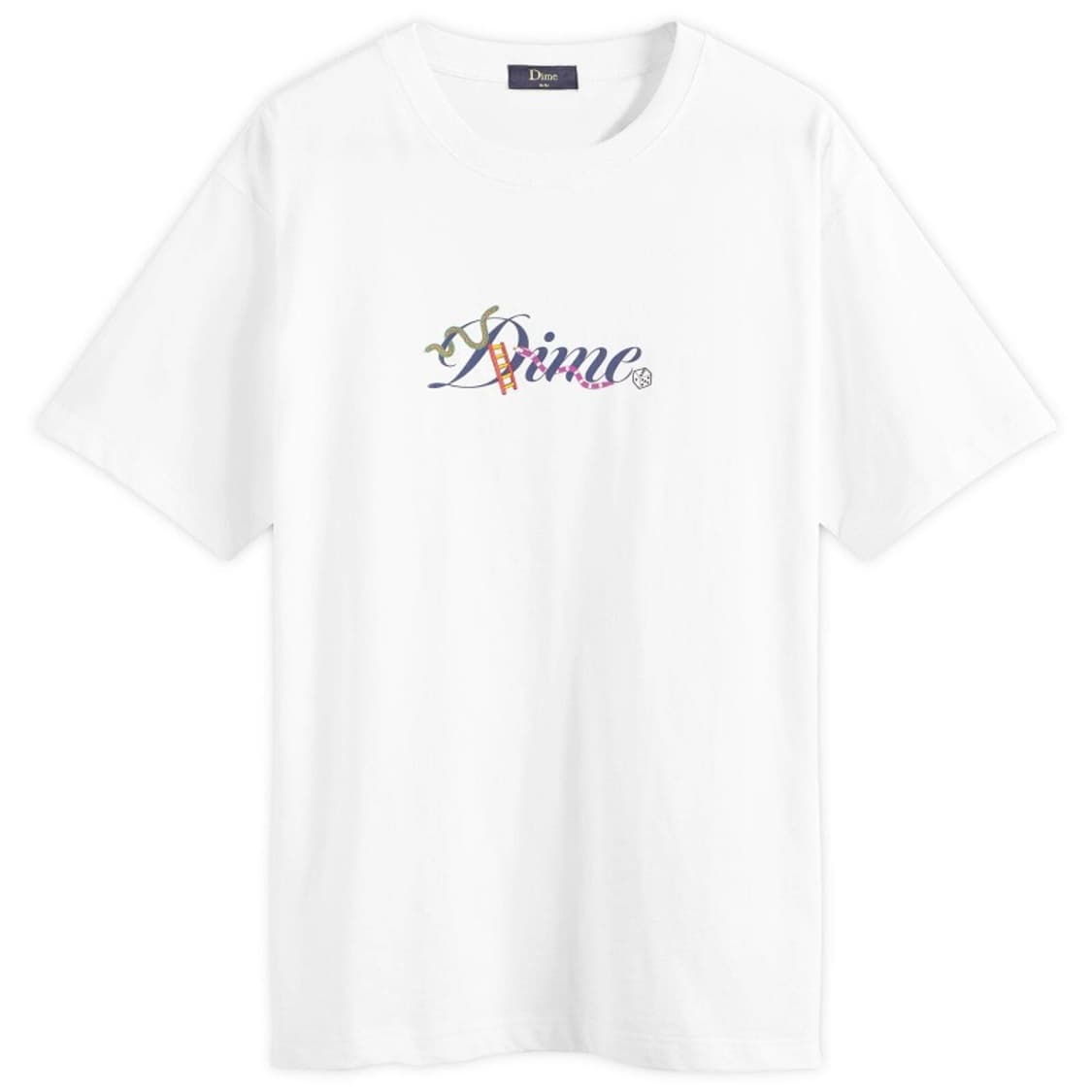 Dime 다임 Cursive Snake T-Shirt 새상품 L 상품이미지4