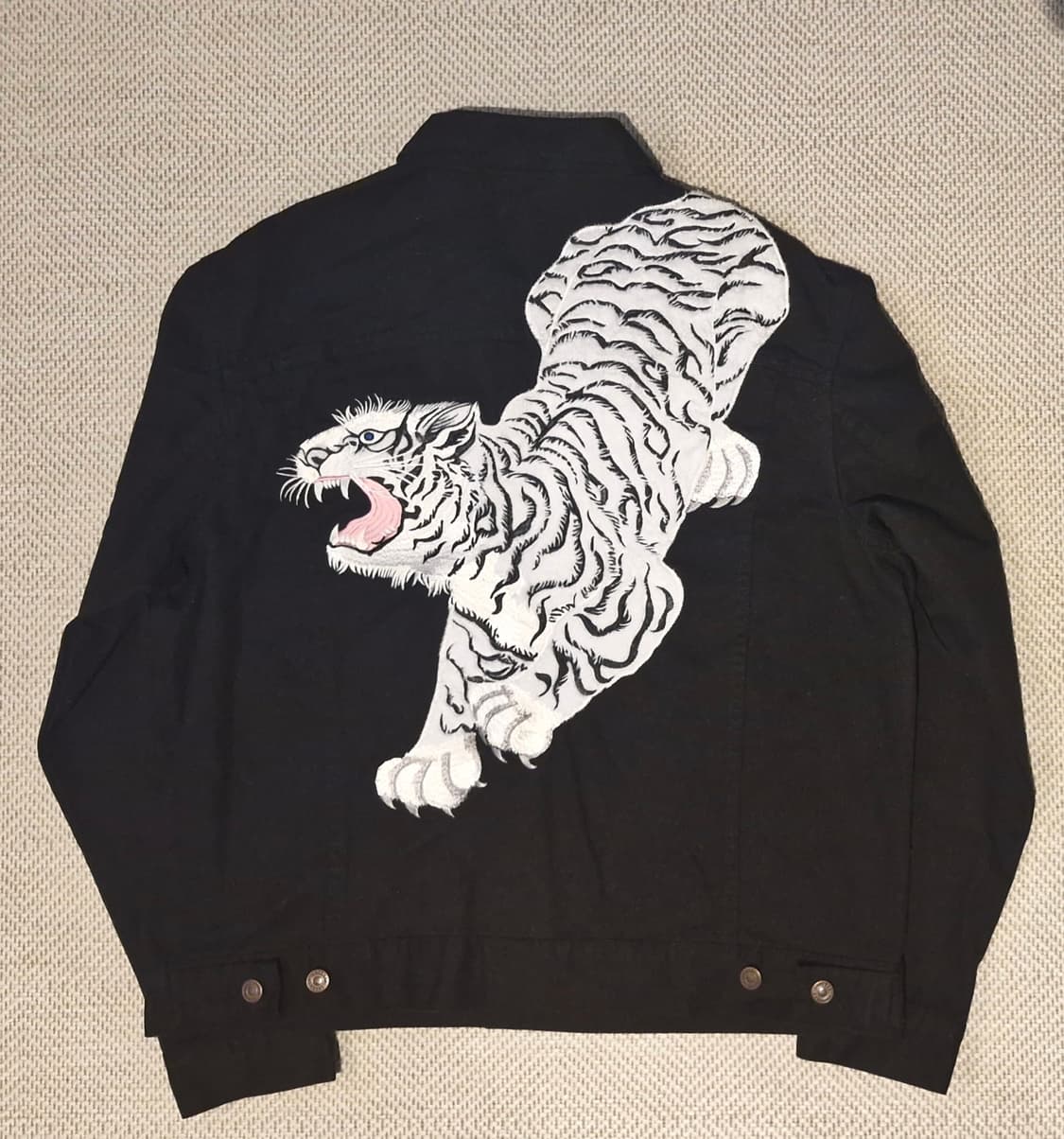 라퍼 타이거 데님 자켓 XL 상품이미지1