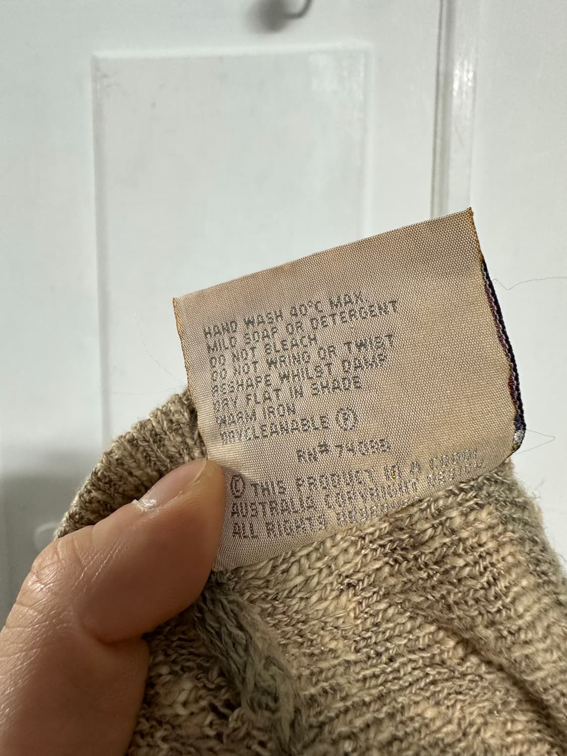 쿠지 케이블 니트 가디건 상품이미지4