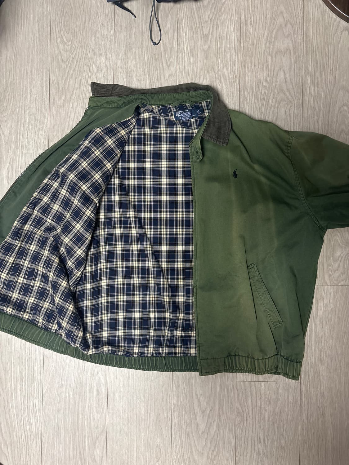 폴로 카키색 빈티지 자켓 상품이미지2