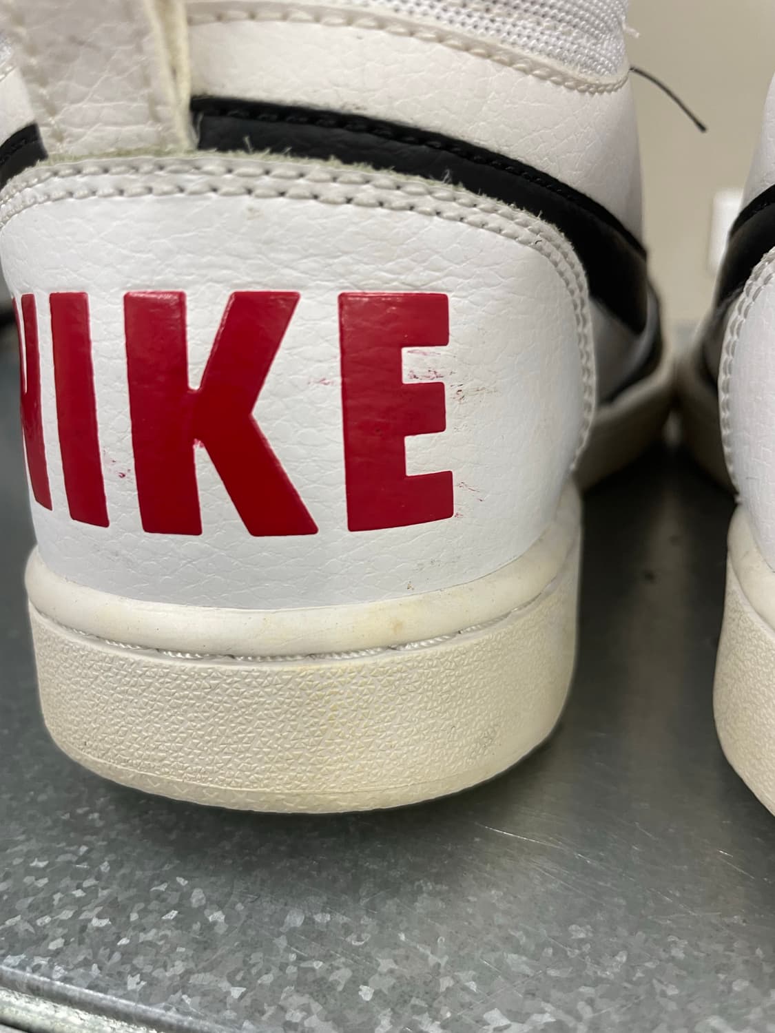 나이키 코트 버로우 미드 화이트 레드 블랙 270 상품이미지10