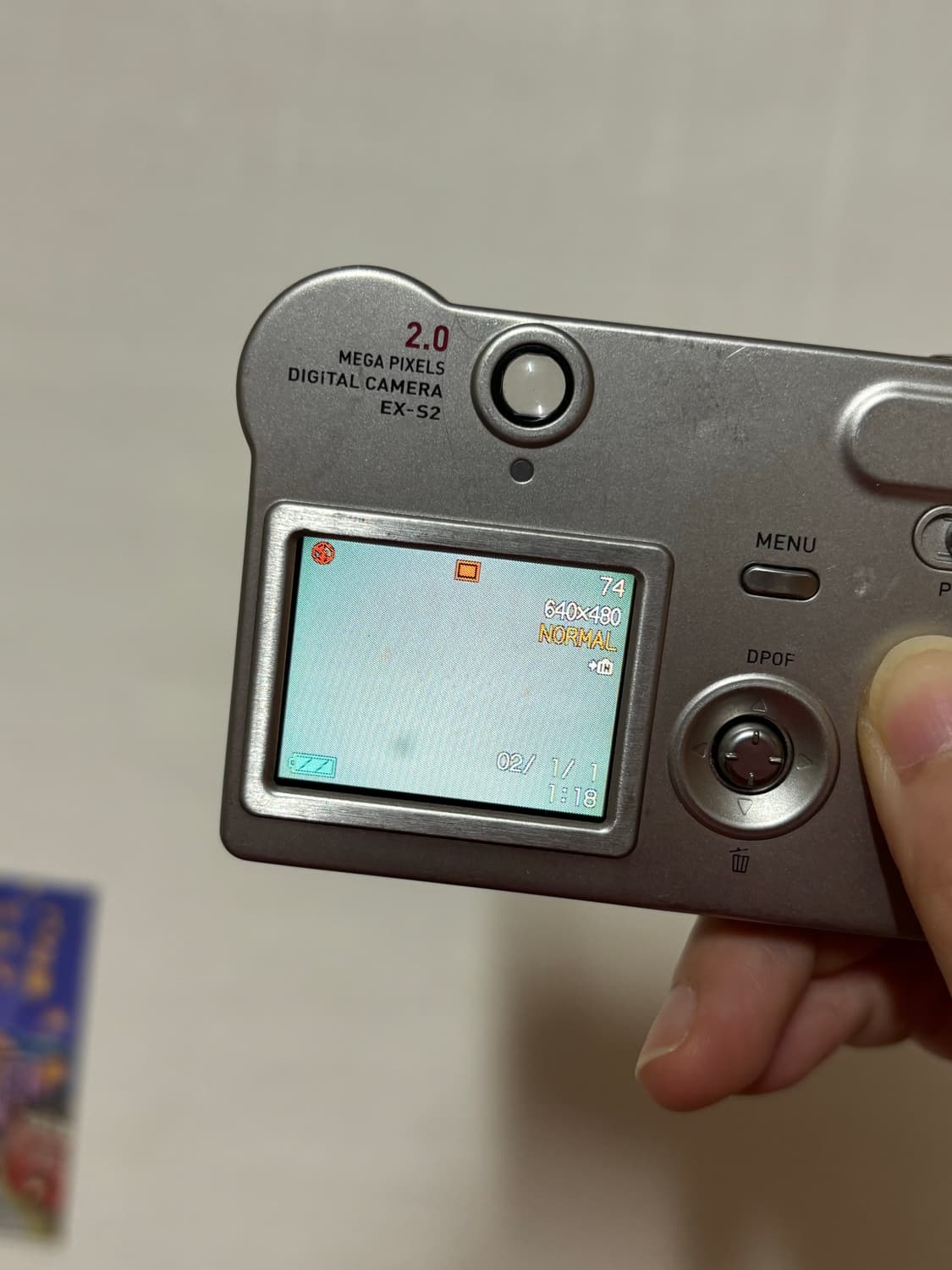 카시오엑슬림 EX-S2 디카 상품이미지4