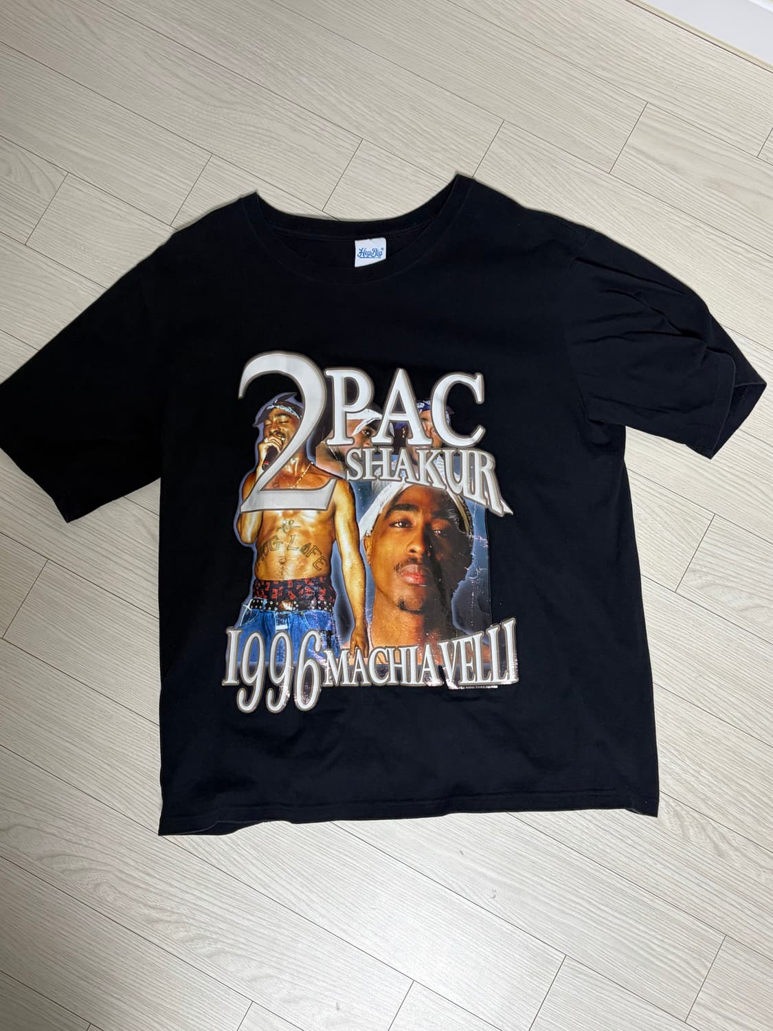 빈티지 투팍 티셔츠 상품이미지1