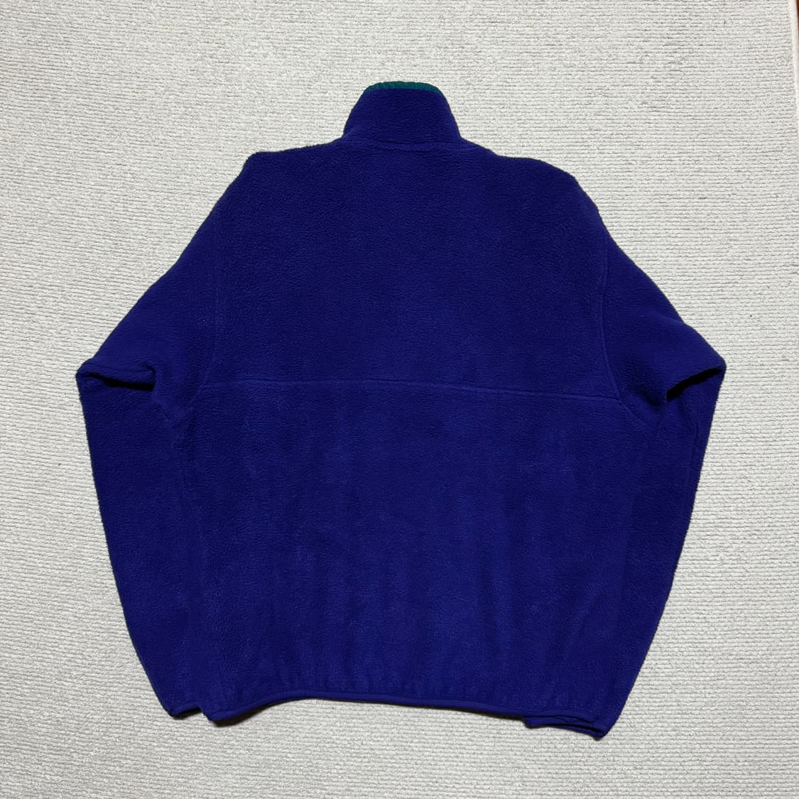 90s USA 파타고니아 신칠라 퍼플 스냅플리스 L 상품이미지6