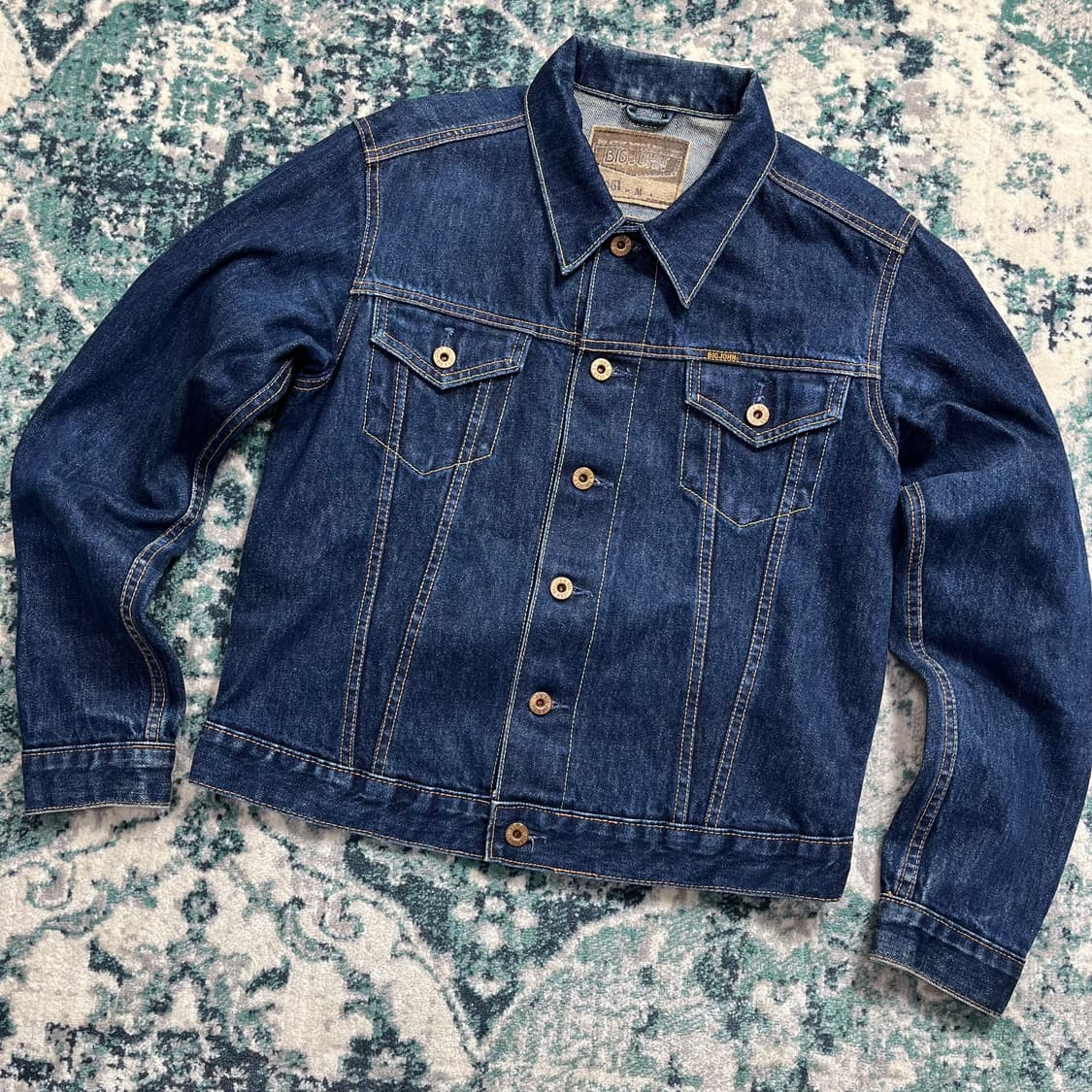 Big Jhon 3rd 빅존 3세대 셀비지 데님 트러커 자켓(M) 상품이미지2