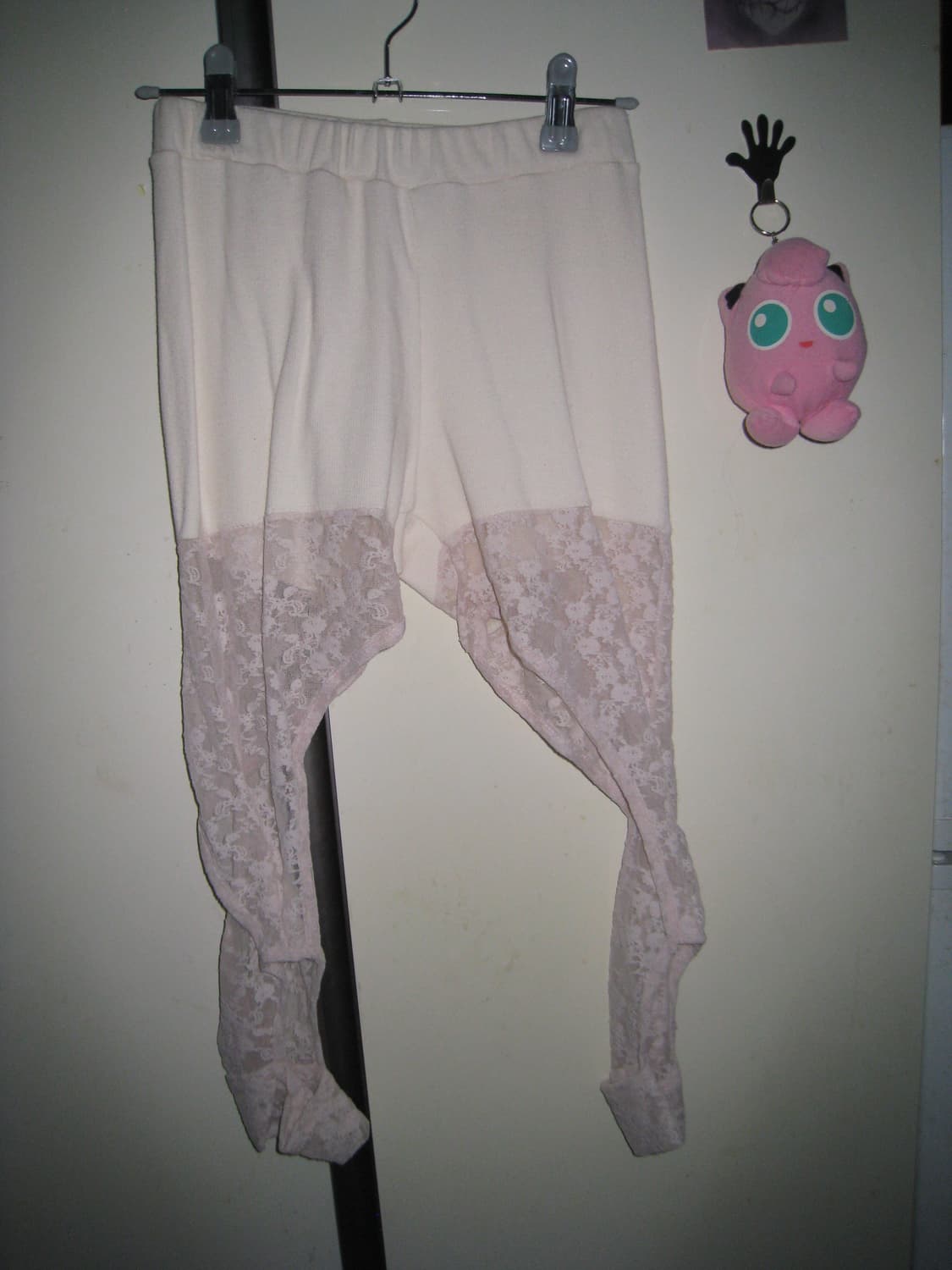 샵페어리 레이스 레깅스 (white) 상품이미지1