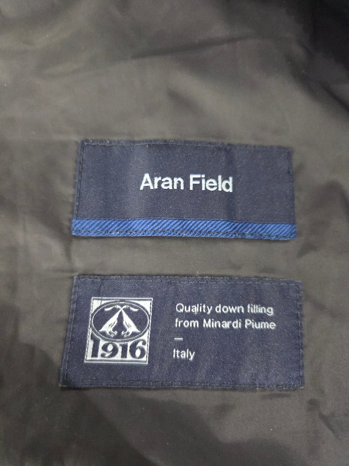 PESPOW 페스포 Aran Field 이태리 다운 니트 패딩 집업 상품이미지9