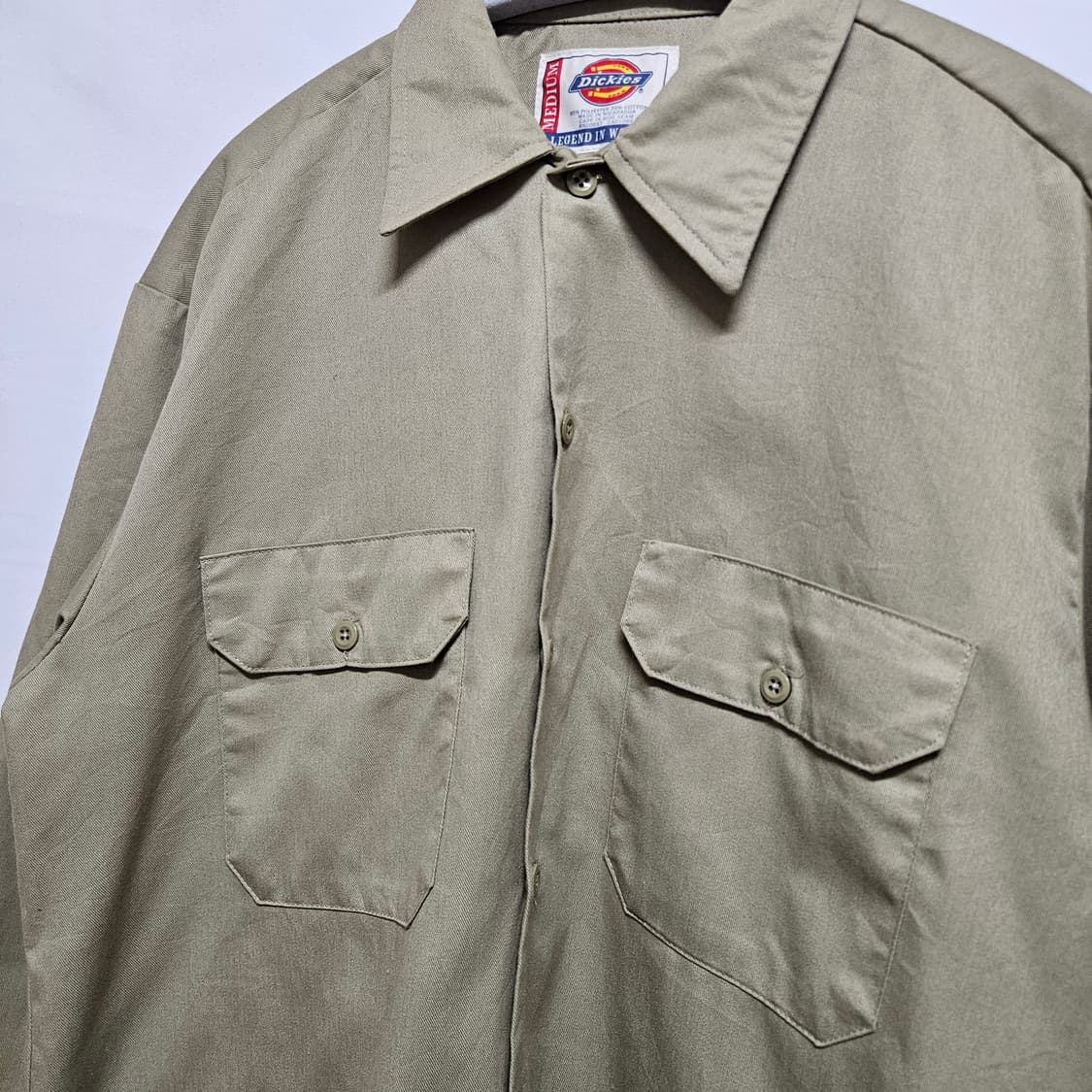 디키즈 워크 셔츠 M 상품이미지2