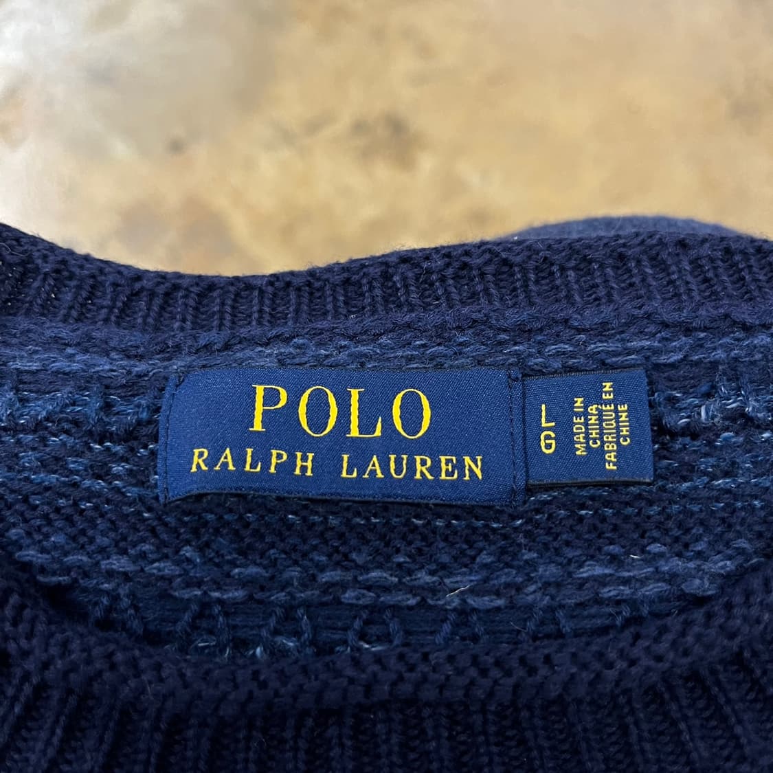폴로 랄프로렌 네이비 빈티지 니트  상품이미지5