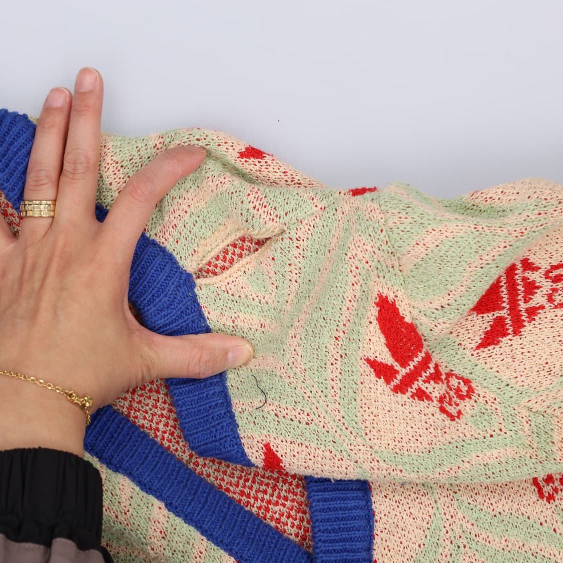 36 빈티지 패턴 가디건 0402H1 상품이미지6