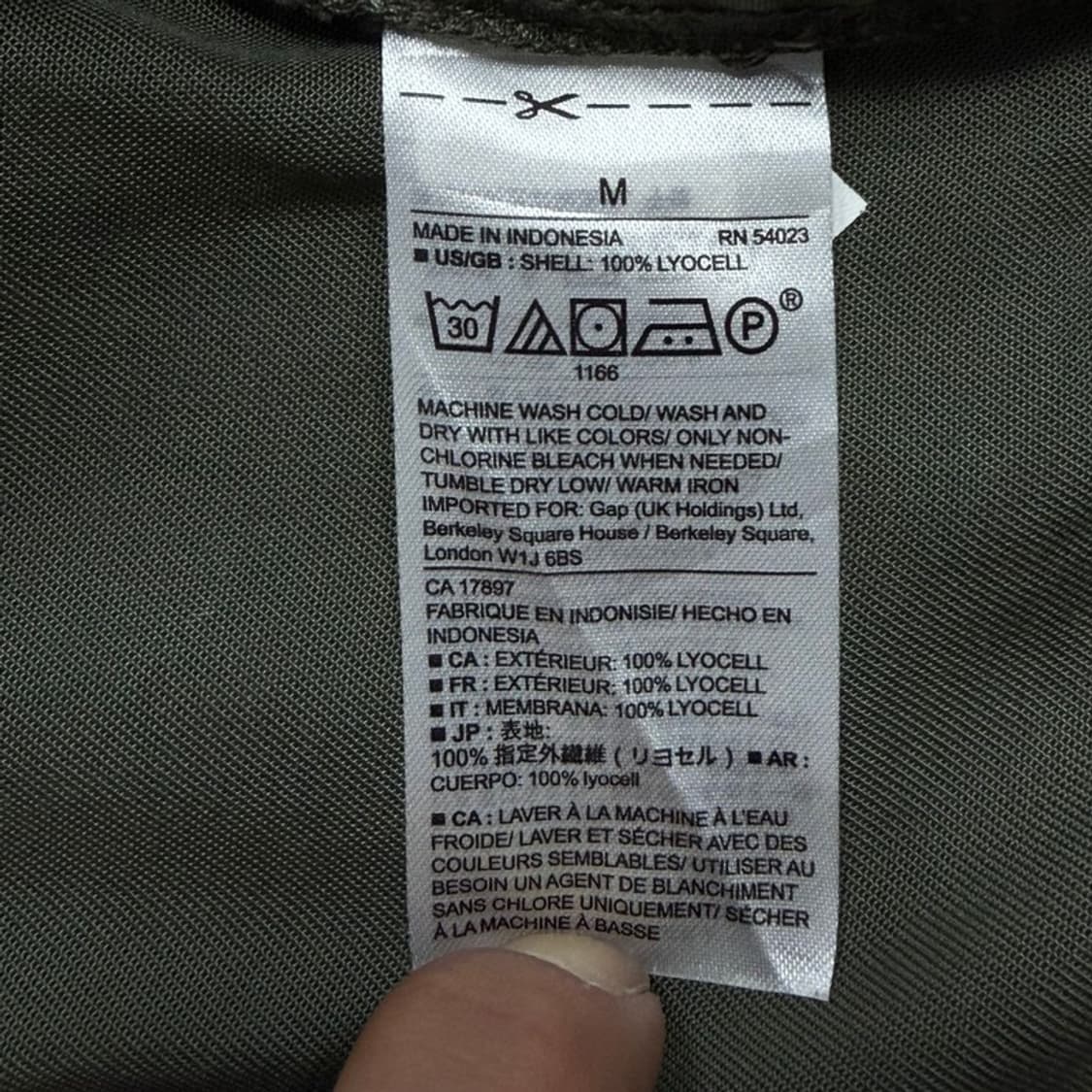 갭 워크자켓 v4585 상품이미지7