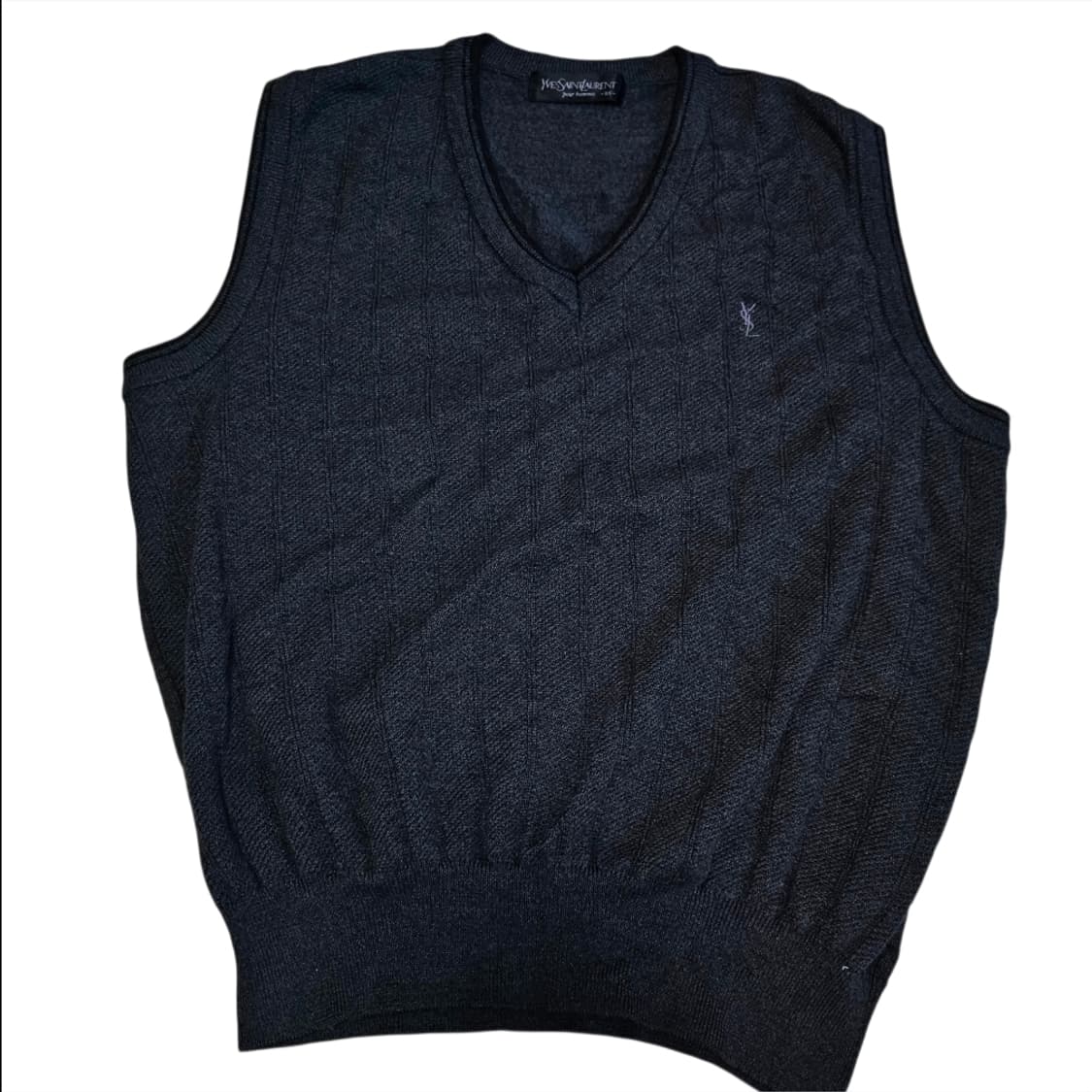 입생로랑 니트조끼 여성95 M 상품이미지6