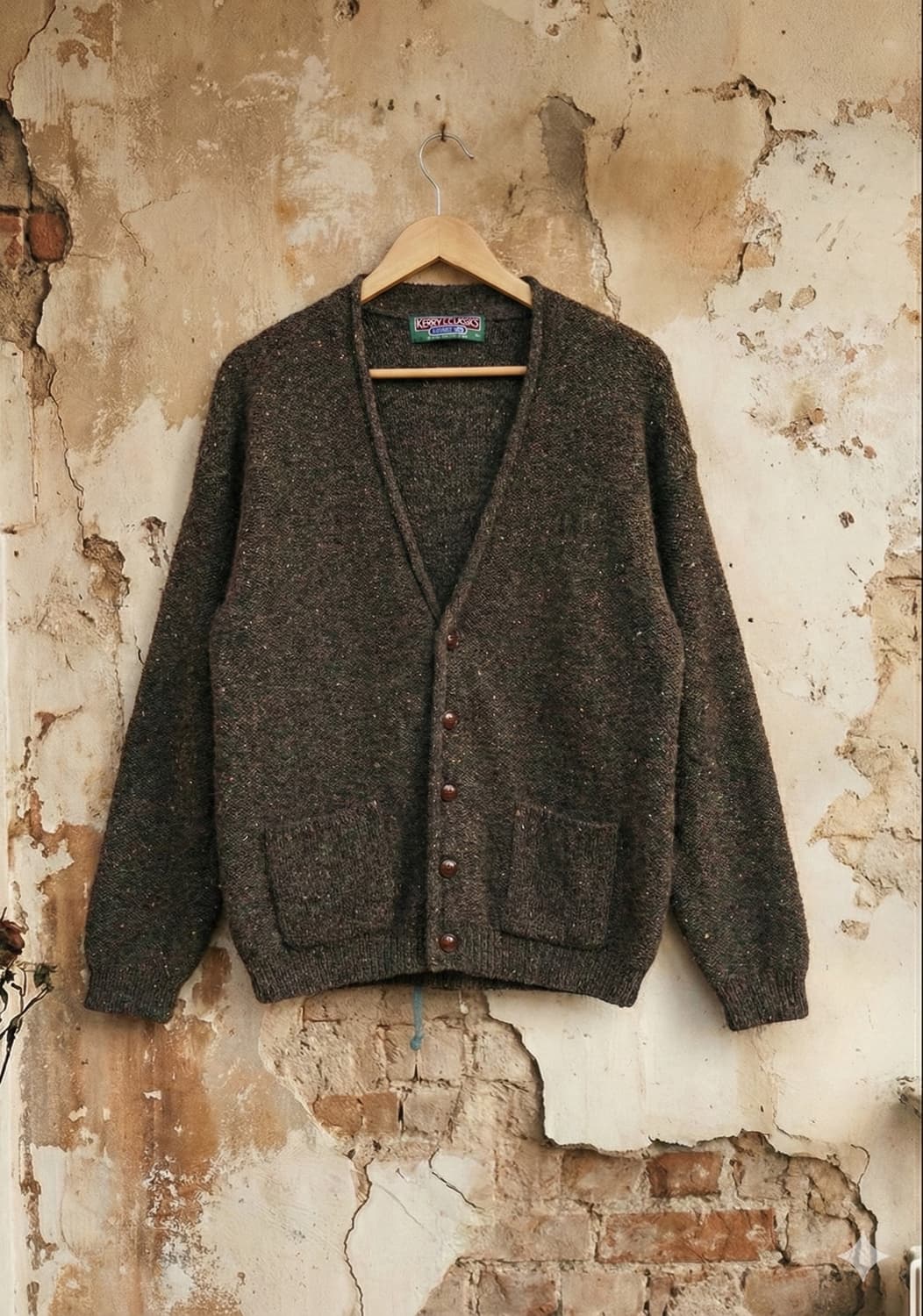 Made in Ireland Pure New Wool Cardigan 상품이미지1
