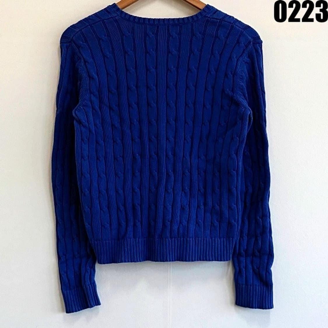 챕스 랄프로렌 꽈배기 니트 스웨터 M  상품이미지9