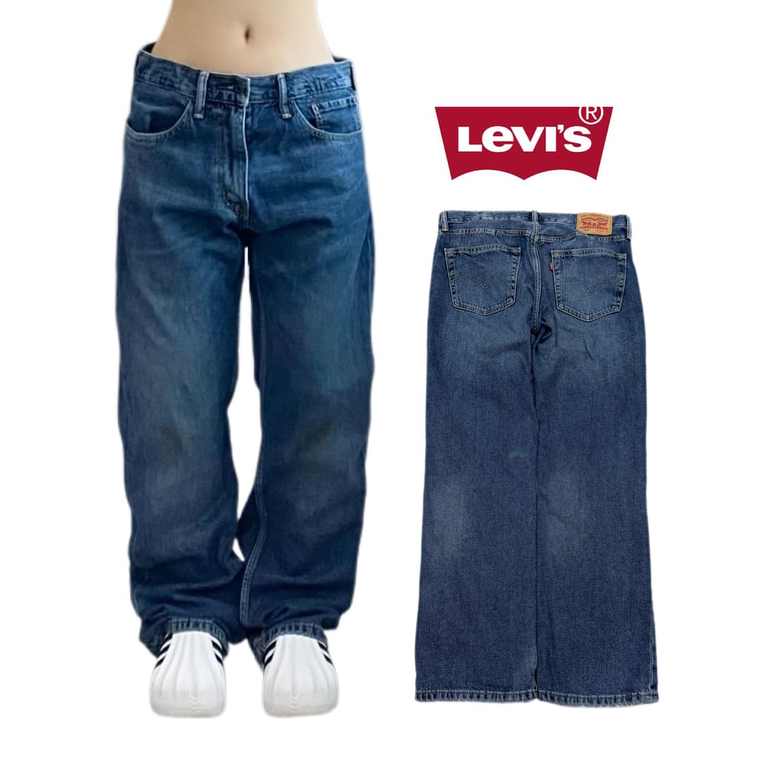리바이스 559 새깅 워싱 스케이터 데님팬츠 상품이미지1