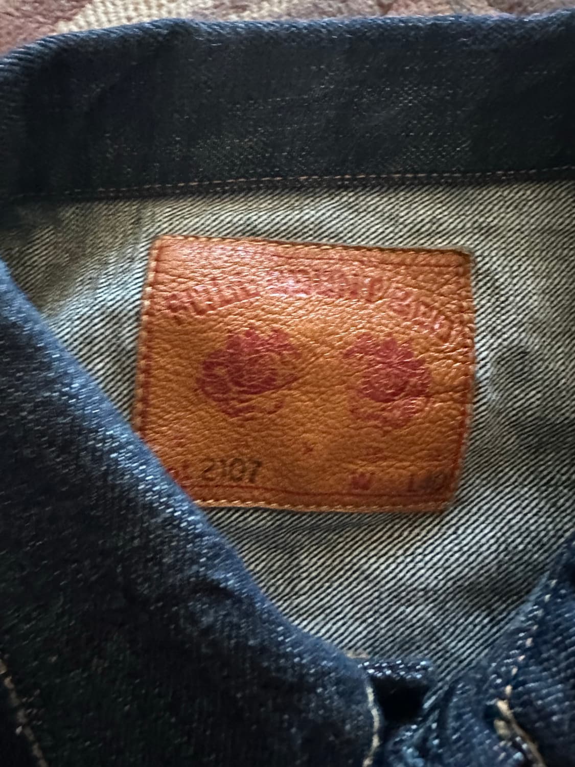 풀카운트 1세대 데님자켓 40사이즈(새제품) 상품이미지5