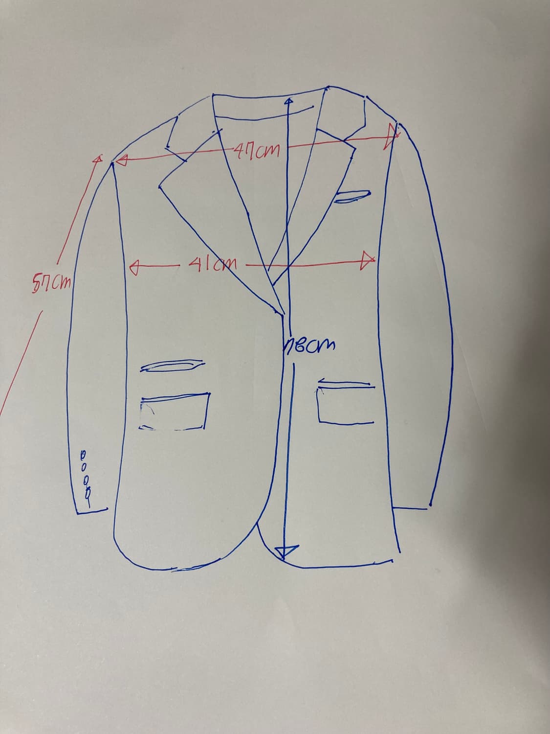 앤더슨벨 카티나 스티치 자켓 19S/S 블랙 (착샷 있음) 상품이미지6