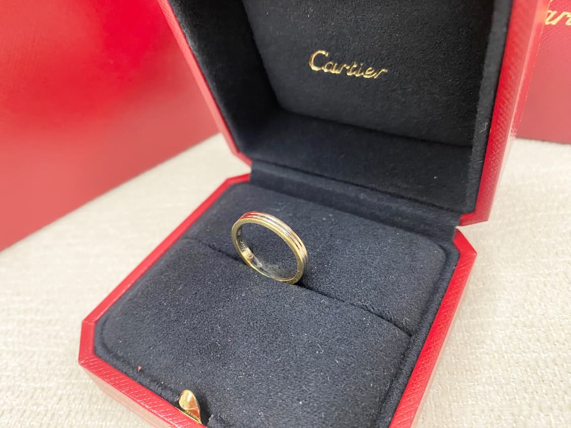 까르띠에 방돔 루이 2.5mm 웨딩링 18k 3색 49호 상품이미지5
