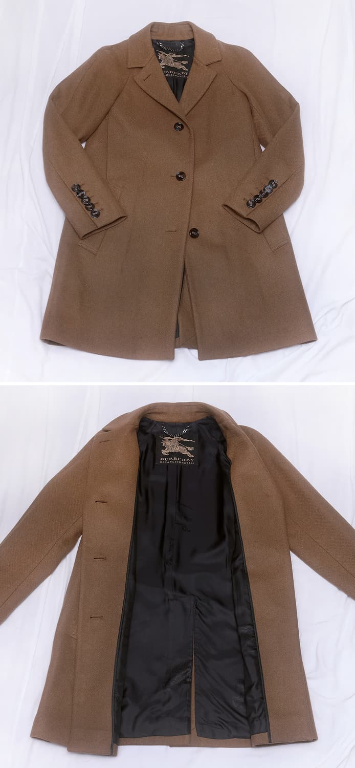 버버리 프로섬 울캐시미어 클래식 카코트 (36 / 44-66) 상품이미지2