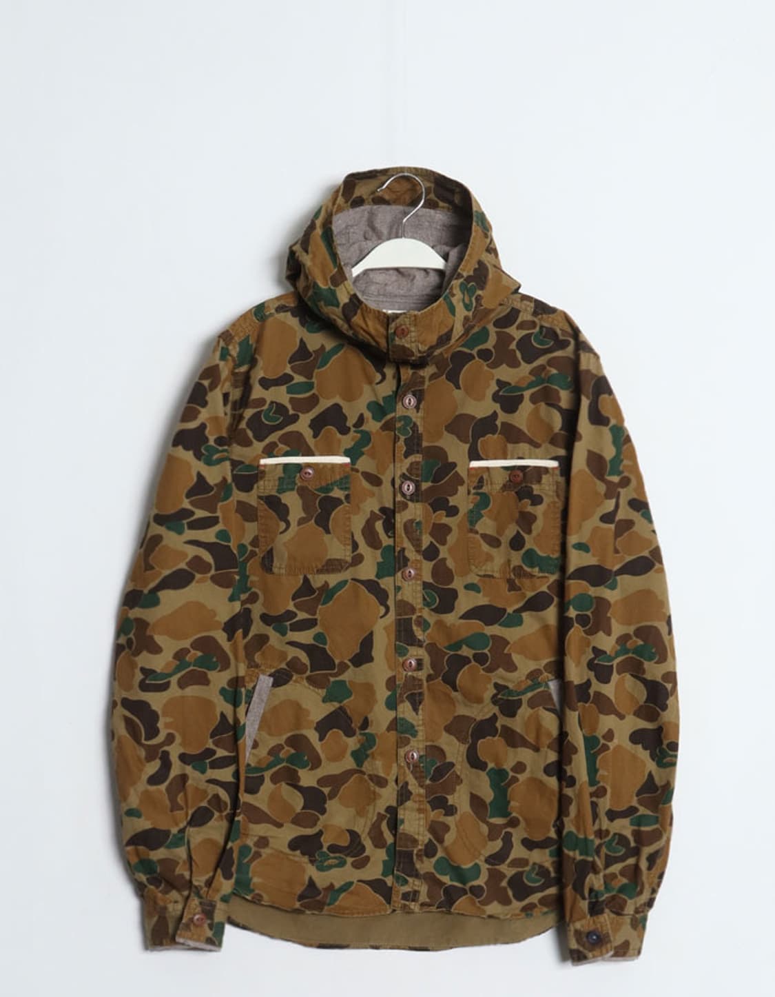 MSGD+ Camo Hooded Shirts 상품이미지1