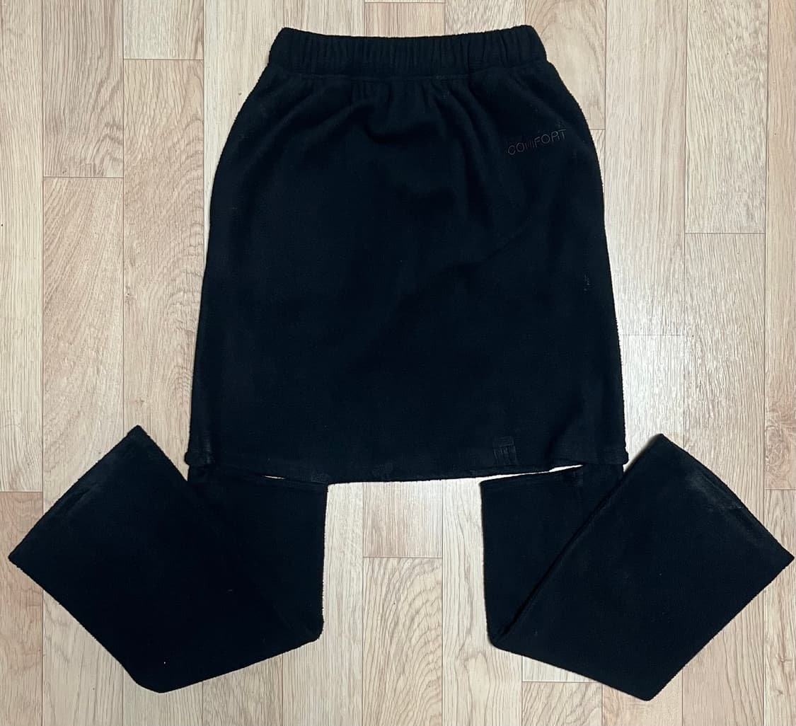 지초이 컴포트 플리스 스커트 팬츠 1 상품이미지1