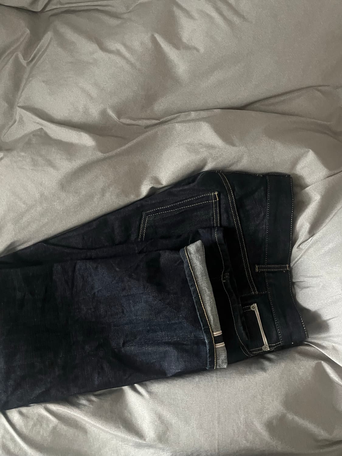 유니폼브릿지 셀비지데님팬츠 인디고M 상품이미지1