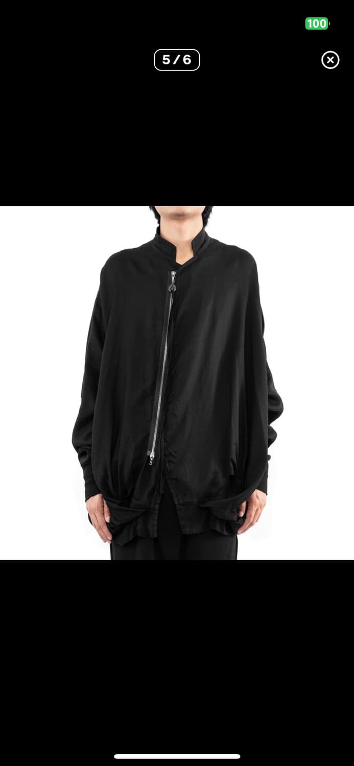 율리우스 20ss 비대칭 집업 자켓 상품이미지5