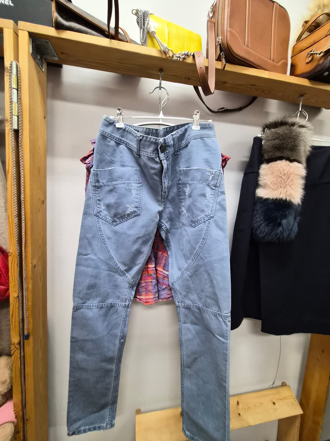 white.b 프릴블라우스.편집샾 배기팬츠 상품이미지7