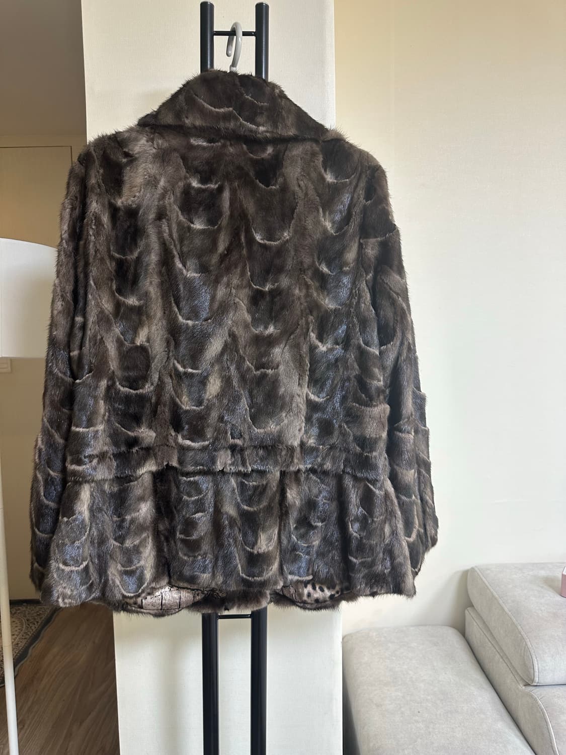 CROCODILE 크로커다일 여성 밍크 코트-95사이즈 상품이미지5