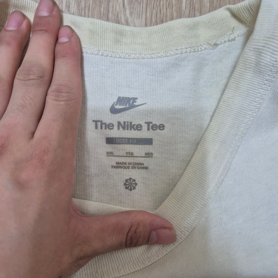 나이키 익스페리언스 빅로고 반팔 티셔츠 상품이미지5