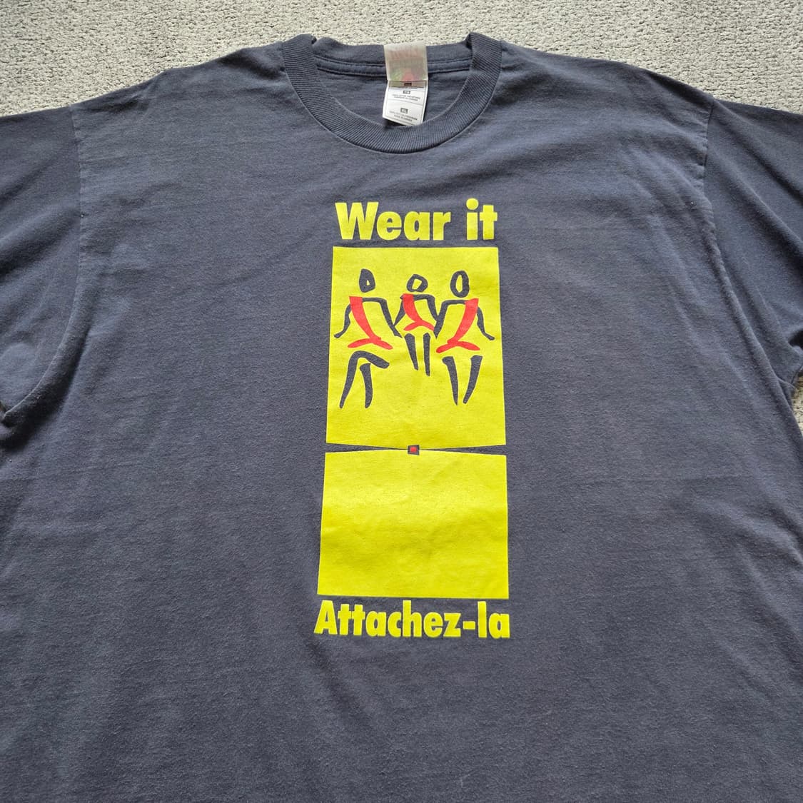 90s 캐나다 Fruit Of The Loom 반팔 티셔츠 XL(105) 상품이미지2