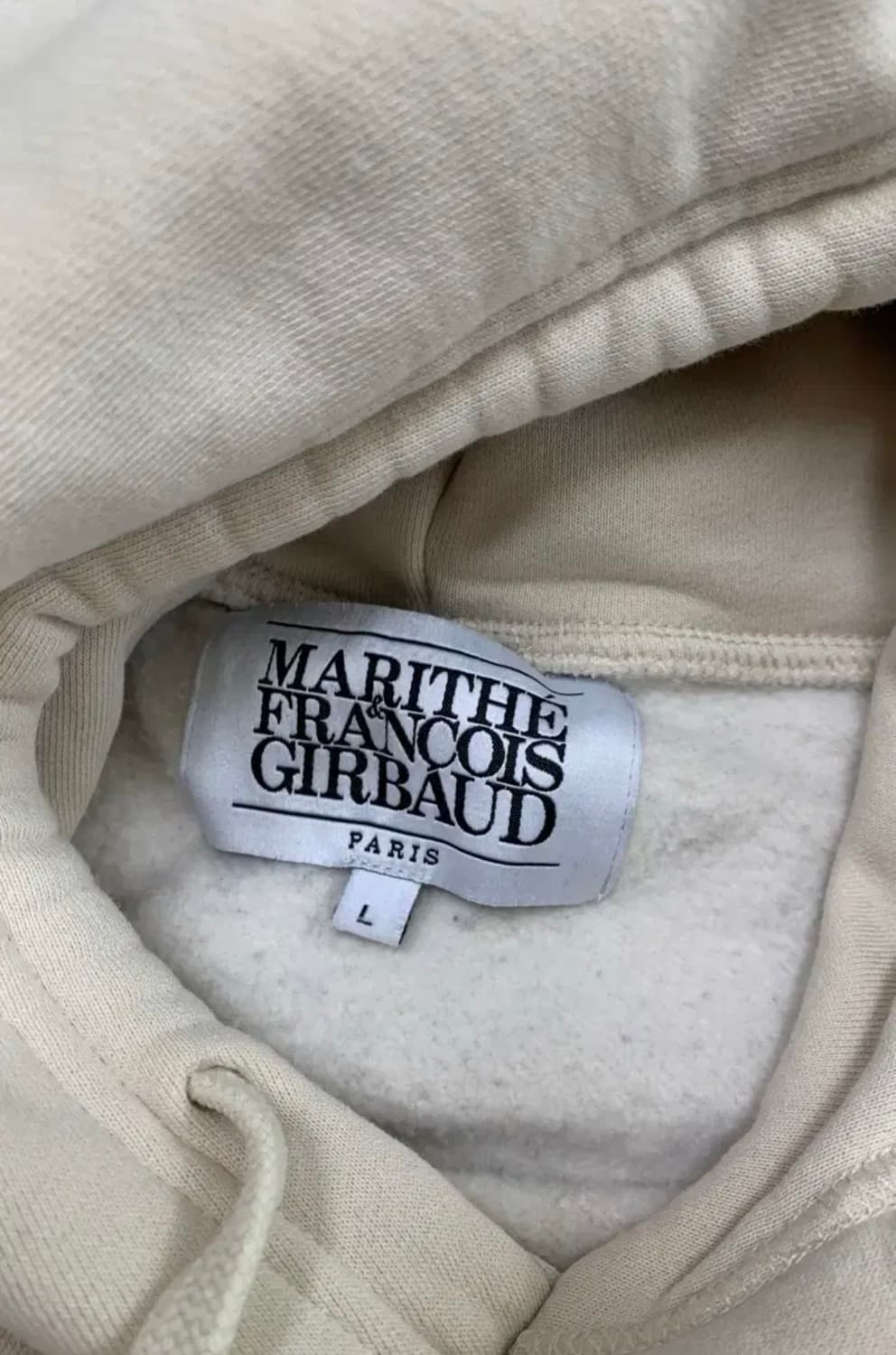 마리떼 프랑소와 기르보 후드티 L 아이보리 상품이미지4