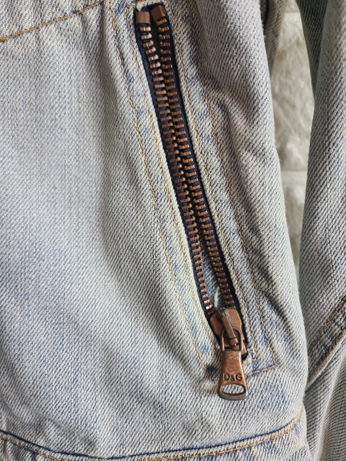 D&G 라이트 데님 자켓 청자켓(55-66) 상품이미지6