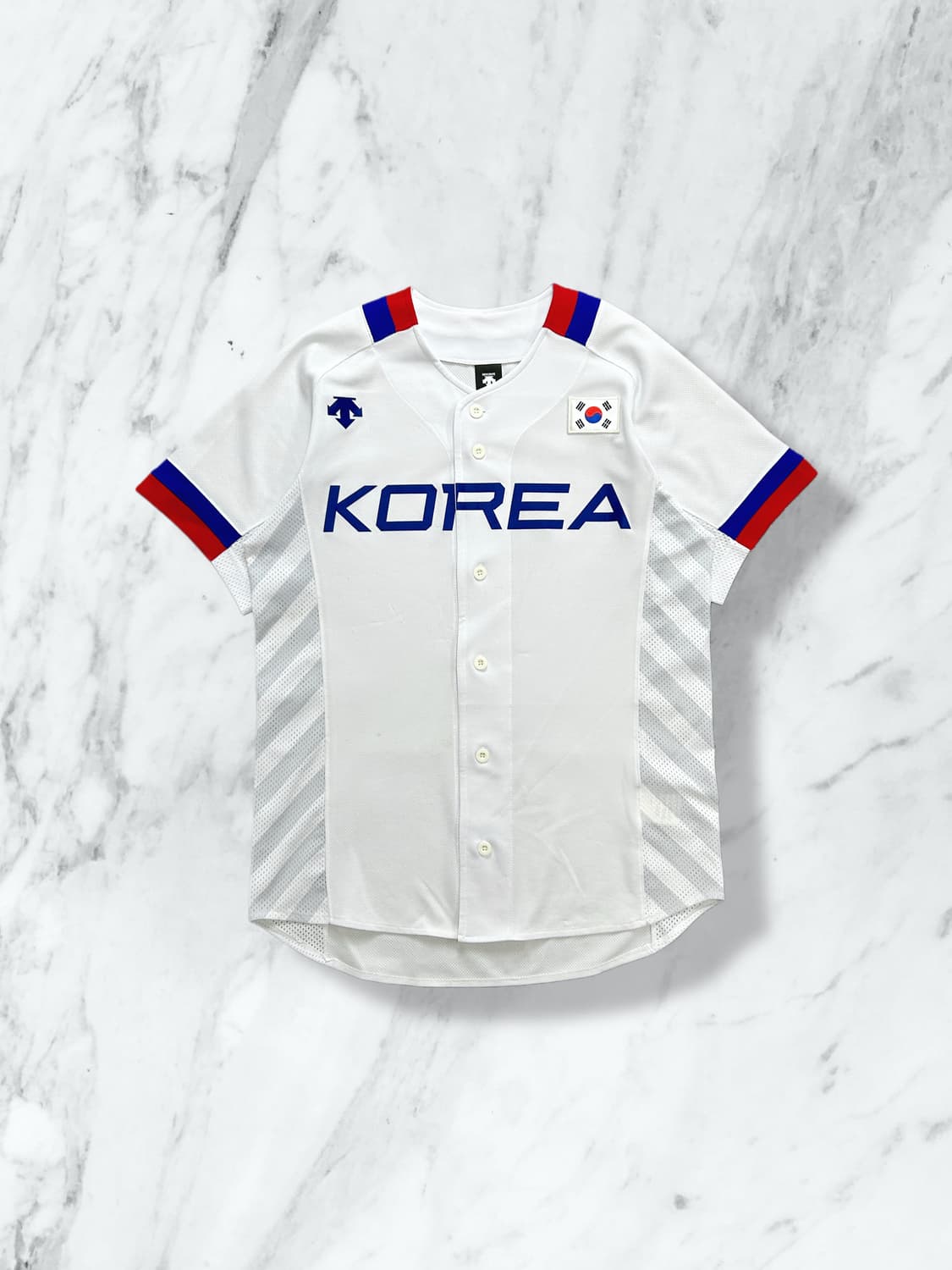 데상트 코리아 국대 베이스볼 유니폼 M 상품이미지1